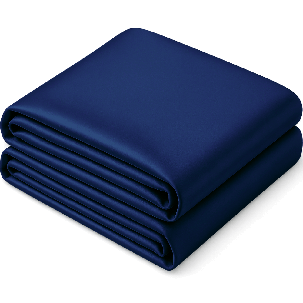 ผ้าปูที่นอน SAIYASIRI รุ่น SIGNATURE ขนาด 3.5 ฟุต สี NAVY BLUE