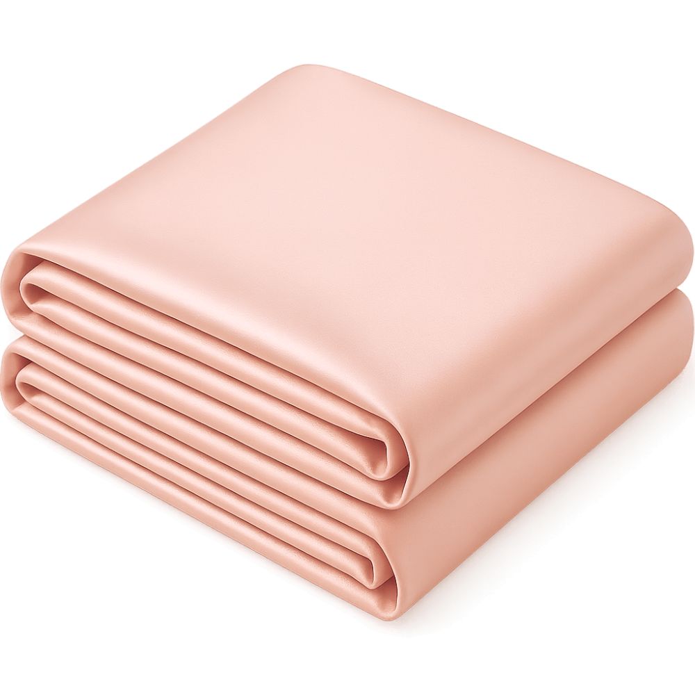 ผ้าปูที่นอน SAIYASIRI รุ่น SIGNATURE ขนาด 6 ฟุต  สี PEACHY PEARL