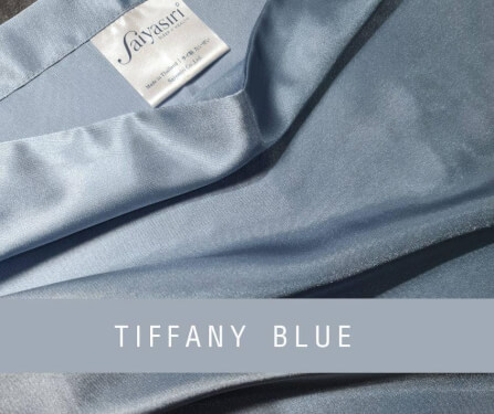 ผ้าปูที่นอน SAIYASIRI รุ่น SIGNATURE ขนาด 5 ฟุต สี TIFFANY BLUE_3
