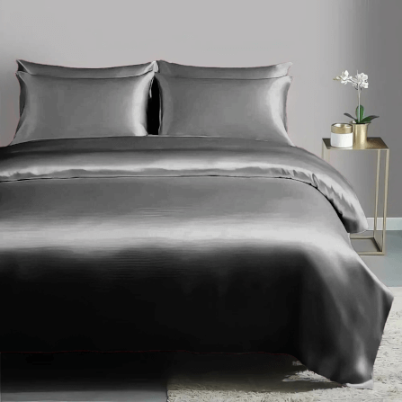 ผ้าปูที่นอน SAIYASIRI รุ่น SIGNATURE ขนาด 3.5 ฟุต สี BLACK DIAMOND_5