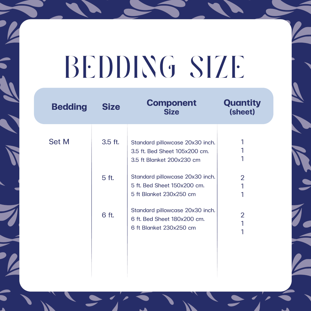 ชุดเครื่องนอน SAIYASIRI รุ่น SOMNA เซ็ต M ขนาด 5 ฟุต สี LUNA SAND