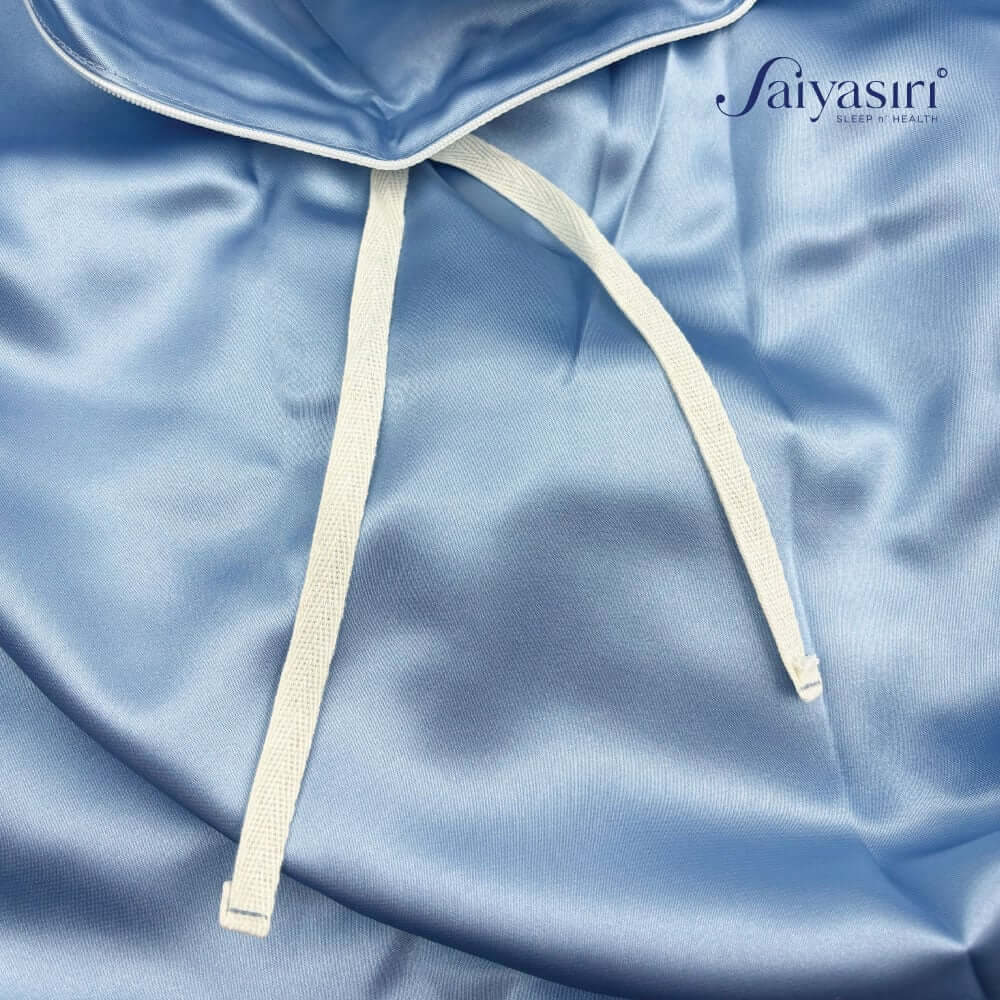 ปลอกผ้านวม SAIYASIRI รุ่น SIGNATURE ขนาด 3.5 ฟุต สี NAVY BLUE