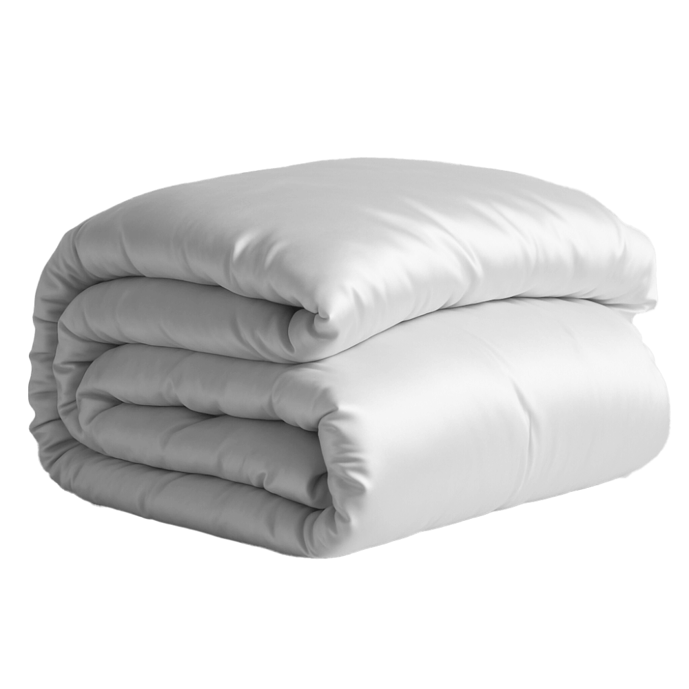 ปลอกผ้านวม SAIYASIRI รุ่น SIGNATURE ขนาด 6 ฟุต สี WHITE PEARL