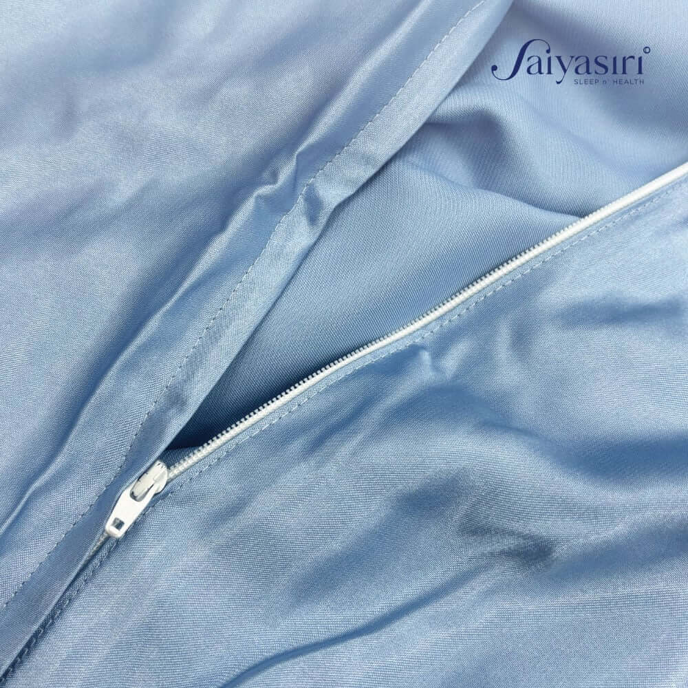 ปลอกผ้านวม SAIYASIRI รุ่น SIGNATURE ขนาด 5 ฟุต สี PEACHY PEARL