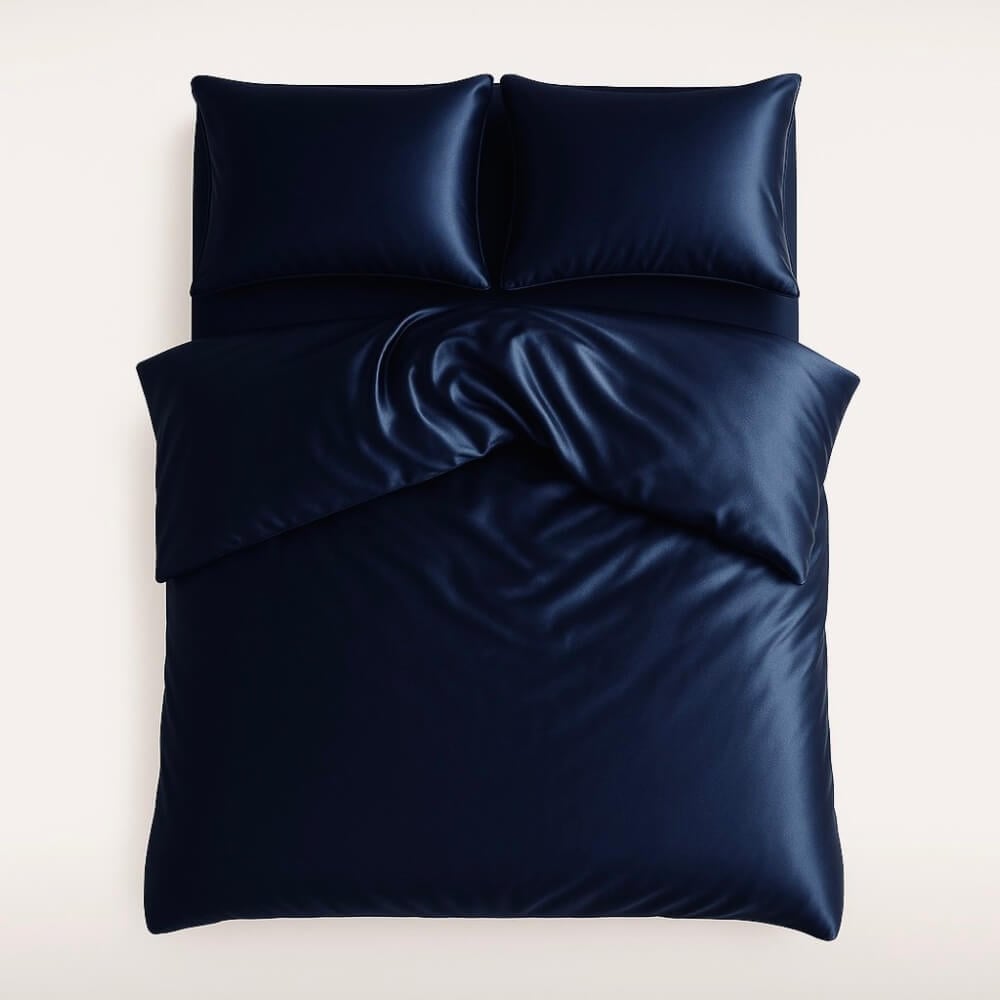 ชุดเครื่องนอน SAIYASIRI รุ่น SIGNATURE เซ็ต 5 ชิ้น ขนาด 3.5 ฟุต สี NAVY BLUE
