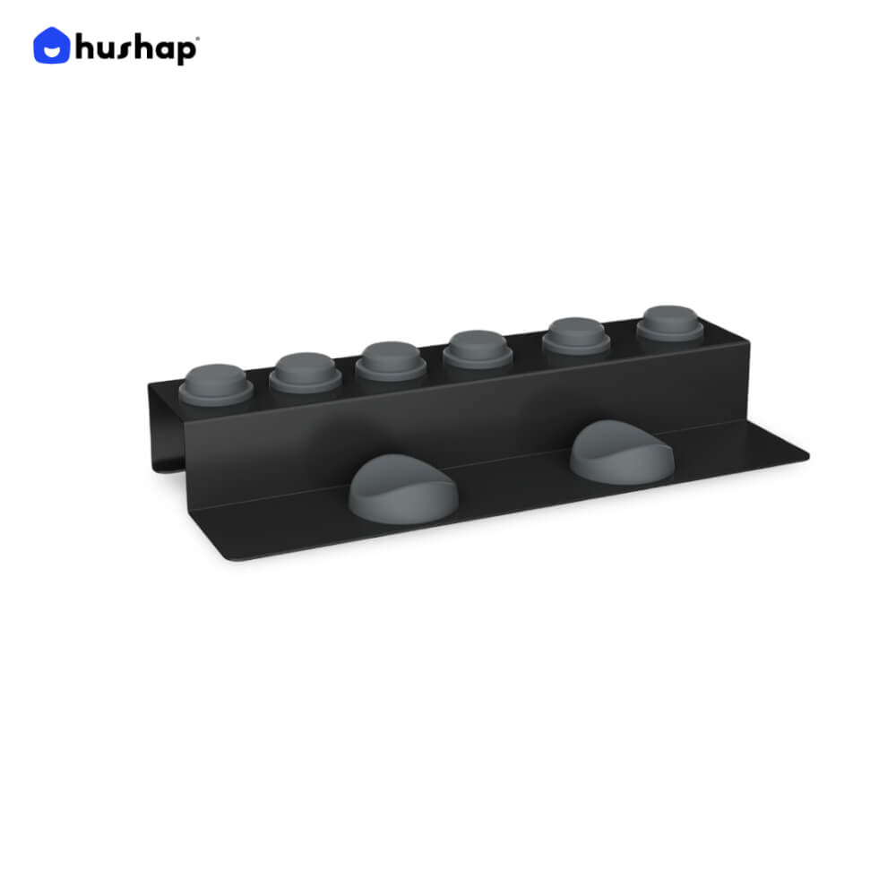 ที่วางไดร์ม้วนผม HUSHAP สีดำ เก็บหัวอุปกรณ์ได้ 6 หัว สำหรับ DYSON AIRWRAP HS01, HD05, HD08, HS09_0