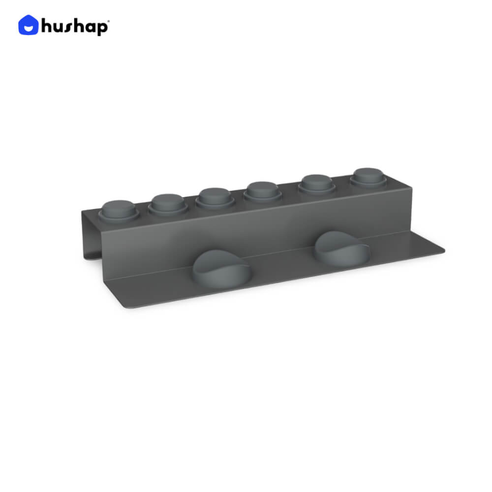 ที่วางไดร์ม้วนผม HUSHAP สีเทา เก็บหัวอุปกรณ์ได้ 6 หัว สำหรับ DYSON AIRWRAP HS01, HD05, HD08, HS09_0