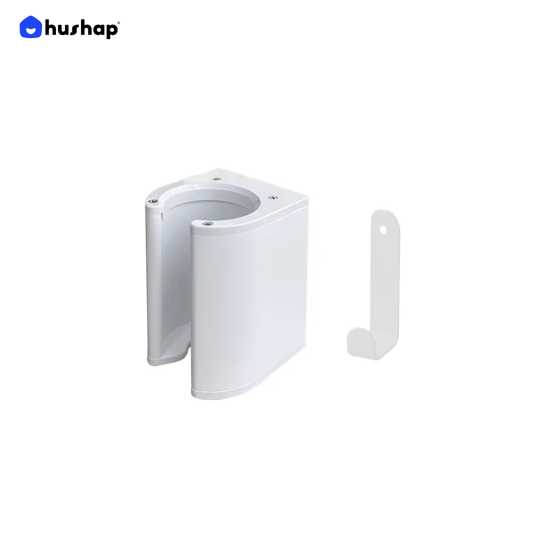 ที่วางไดร์เป่าผม แบบติดผนัง HUSHAP รุ่น BW-05A สีขาว สำหรับ DYSON AIRSTRAIT, AIRWRAP, CORRALE, SUPERSONIC_0