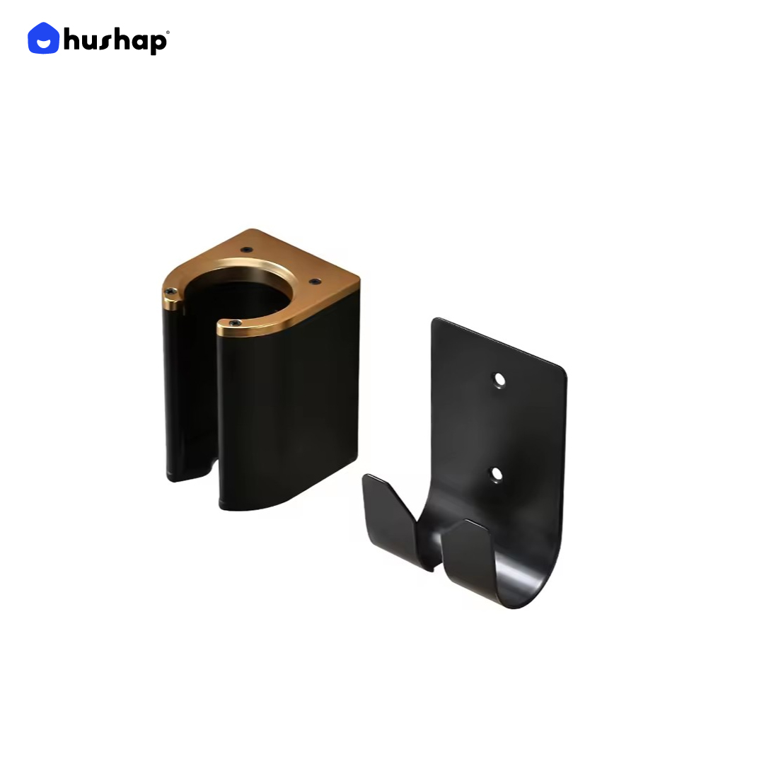 ที่วางไดร์เป่าผม แบบติดผนัง HUSHAP รุ่น BW-05B สีดำ สำหรับ DYSON AIRSTRAIT, AIRWRAP, CORRALE, SUPERSONIC_10