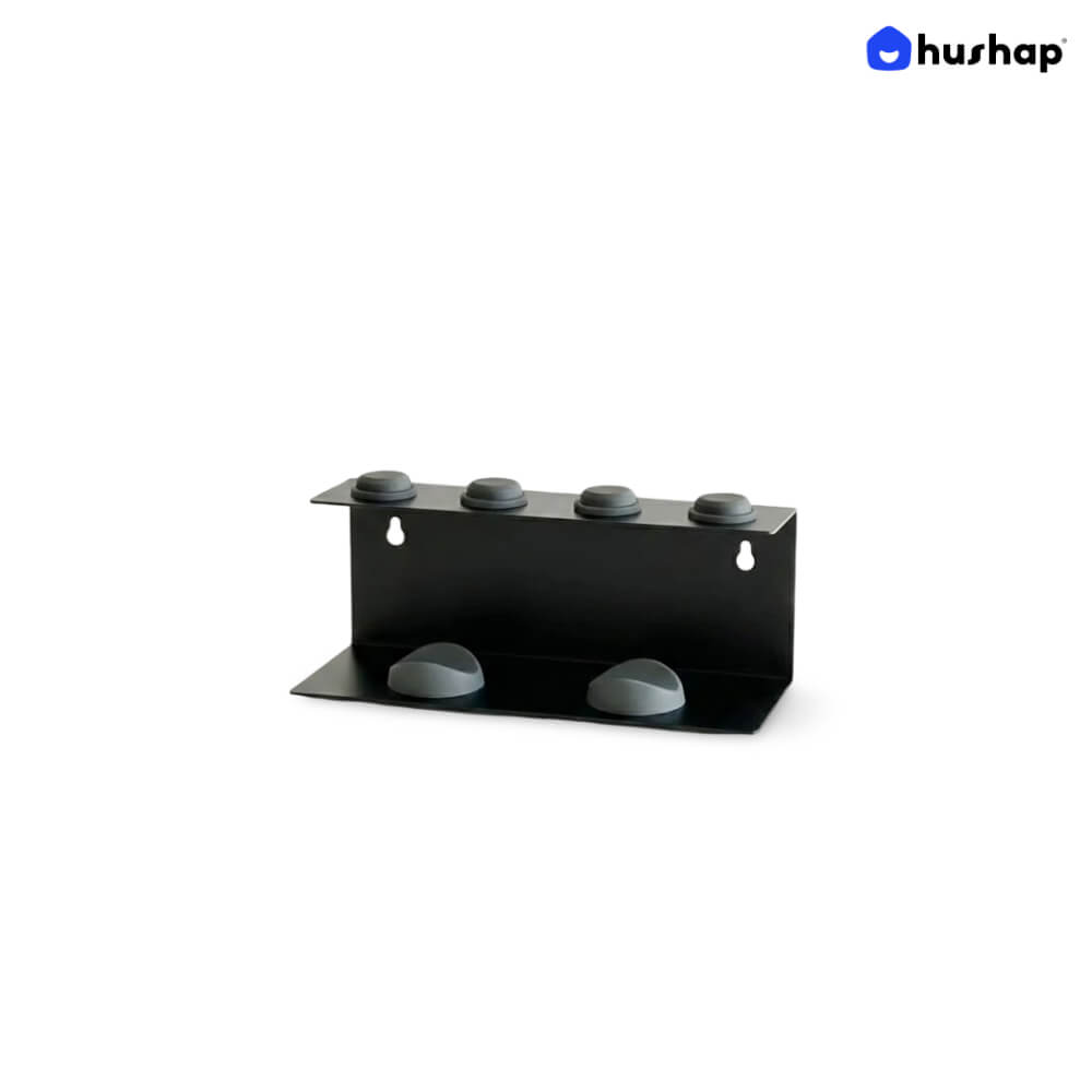 ที่วางไดร์ม้วนผม 2IN1 HUSHAP เก็บหัวอุปกรณ์ได้ 4 หัว สีดำ สำหรับ DYSON AIRWRAP HS01, HD05, HD08