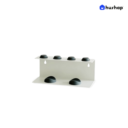 ที่วางไดร์ม้วนผม 2IN1 HUSHAP เก็บหัวอุปกรณ์ได้ 4 หัว สีขาว สำหรับ DYSON AIRWRAP HS01, HD05, HD08_1