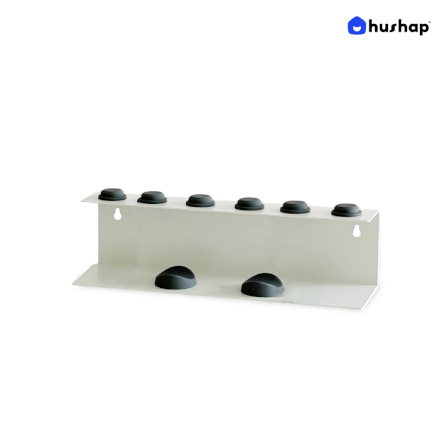 ที่วางไดร์ม้วนผม 2IN1 HUSHAP เก็บหัวอุปกรณ์ได้ 7 หัว สีขาว สำหรับ DYSON AIRWRAP HS01, HD05, HD08_1