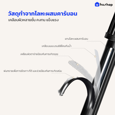 ขาตั้งไดร์เป่าผม HUSHAP แบบตั้งพื้น รองรับไดร์เป่าผมทุกรุ่น_3