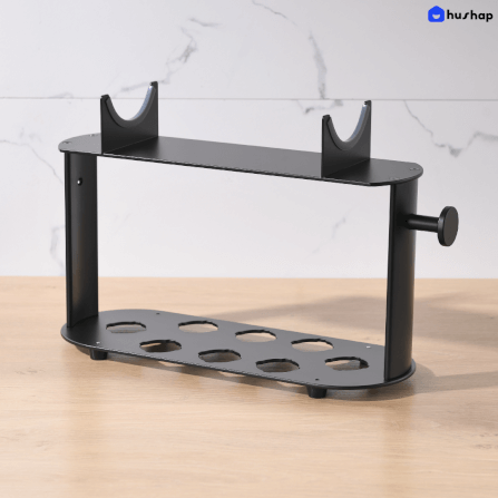 ที่วางไดร์ม้วนผม HUSHAP เก็บหัวอุปกรณ์ได้ 8 หัว สีดำ สำหรับ DYSON AIRWRAP HS01, HD05, HD08_7