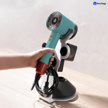 ที่วางไดร์เป่าผม HUSHAP เก็บหัวอุปกรณ์ได้ 5 หัว สำหรับ DYSON SUPERSONIC HD08, HD15, HD16_8