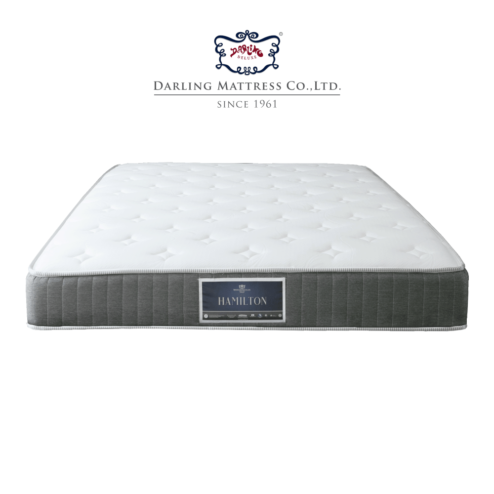 ที่นอนสปริงแบบนุ่ม 5 ฟุต DARLING MATTRESS รุ่นแฮมิลตัน