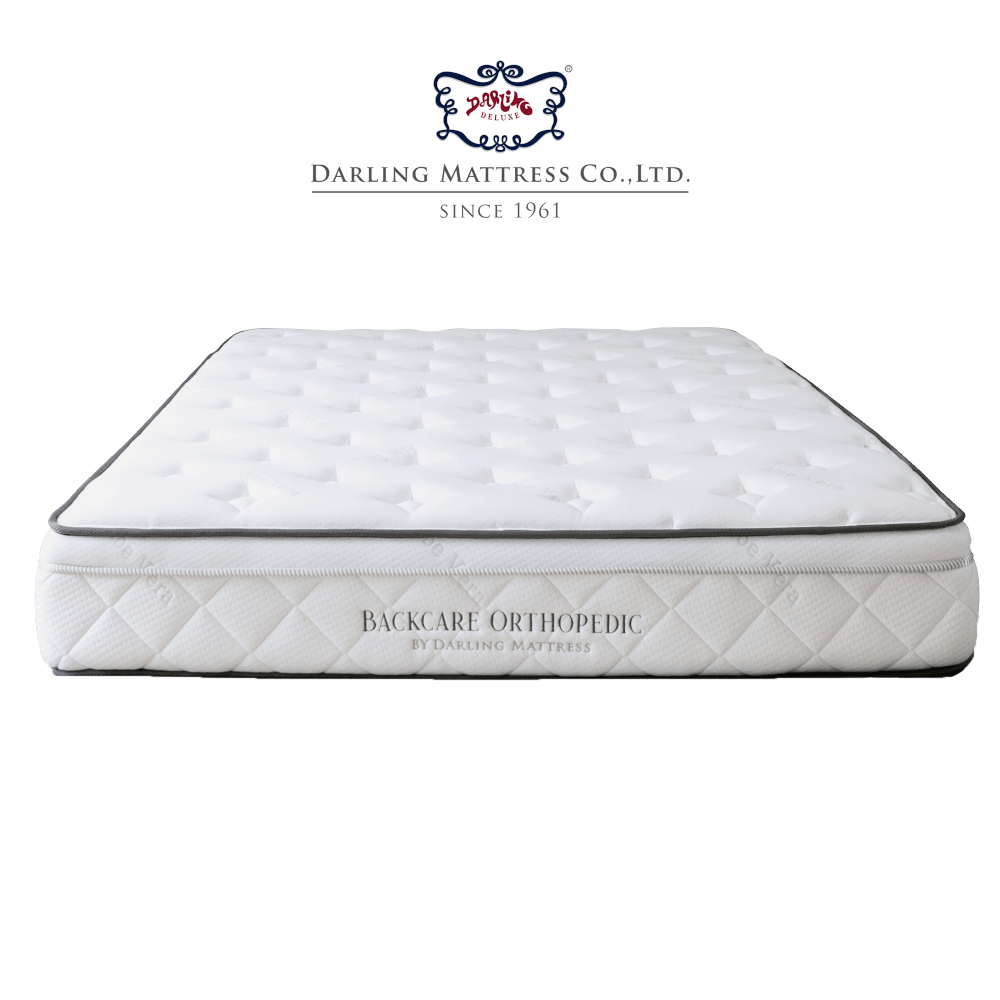 ที่นอนสปริงแบบนุ่ม 6 ฟุต DARLING MATTRESS รุ่นแบ็คแคร์ออร์โธพีดิค