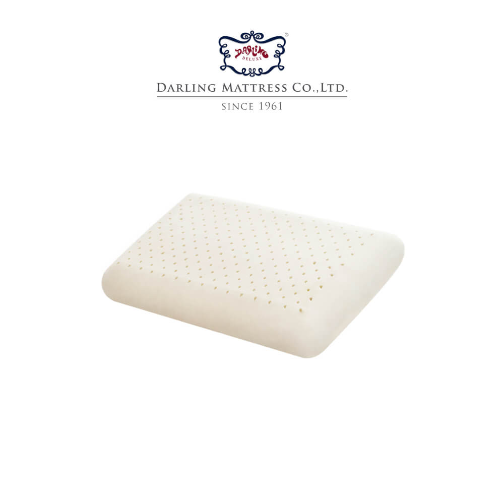 หมอนหนุน DARLING MATTRESS รุ่นยางพาราแท้ 100%(พร้อมปลอกผ้าอย่างดี)