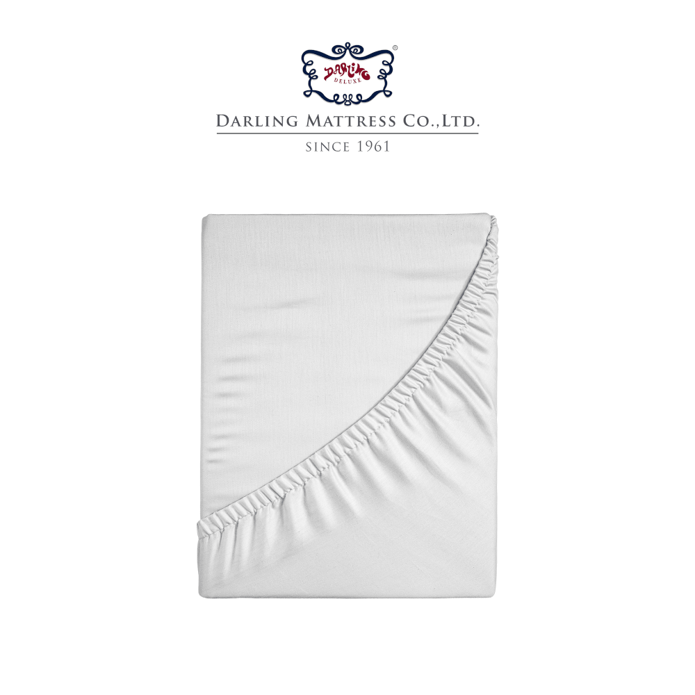 ผ้ารองกันเปื้อนกันน้ำ 6 ฟุต DARLING MATTRESS รุ่นเพลนไวท์_8