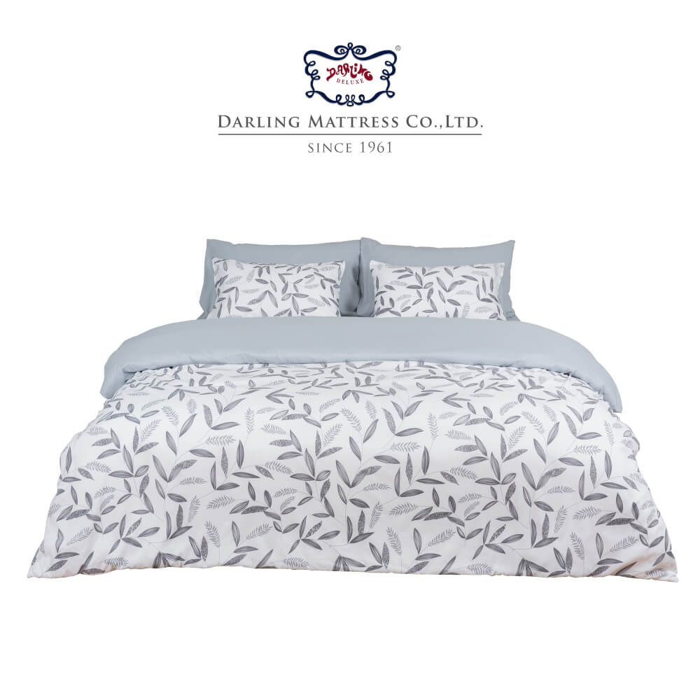ชุดผ้าปูผ้านวม 3.5 ฟุต DARLING MATTRESS รุ่น2 สี 2 สไตล์ ลายลีฟลี่_8
