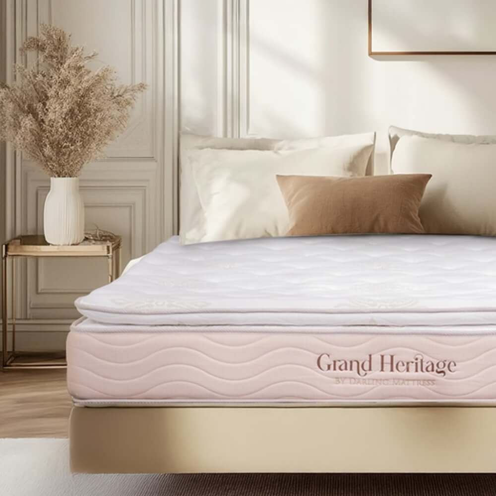 ที่นอนสปริงแบบนุ่ม 6 ฟุต DARLING MATTRESS รุ่นแกรนด์เฮอร์ริเทจ