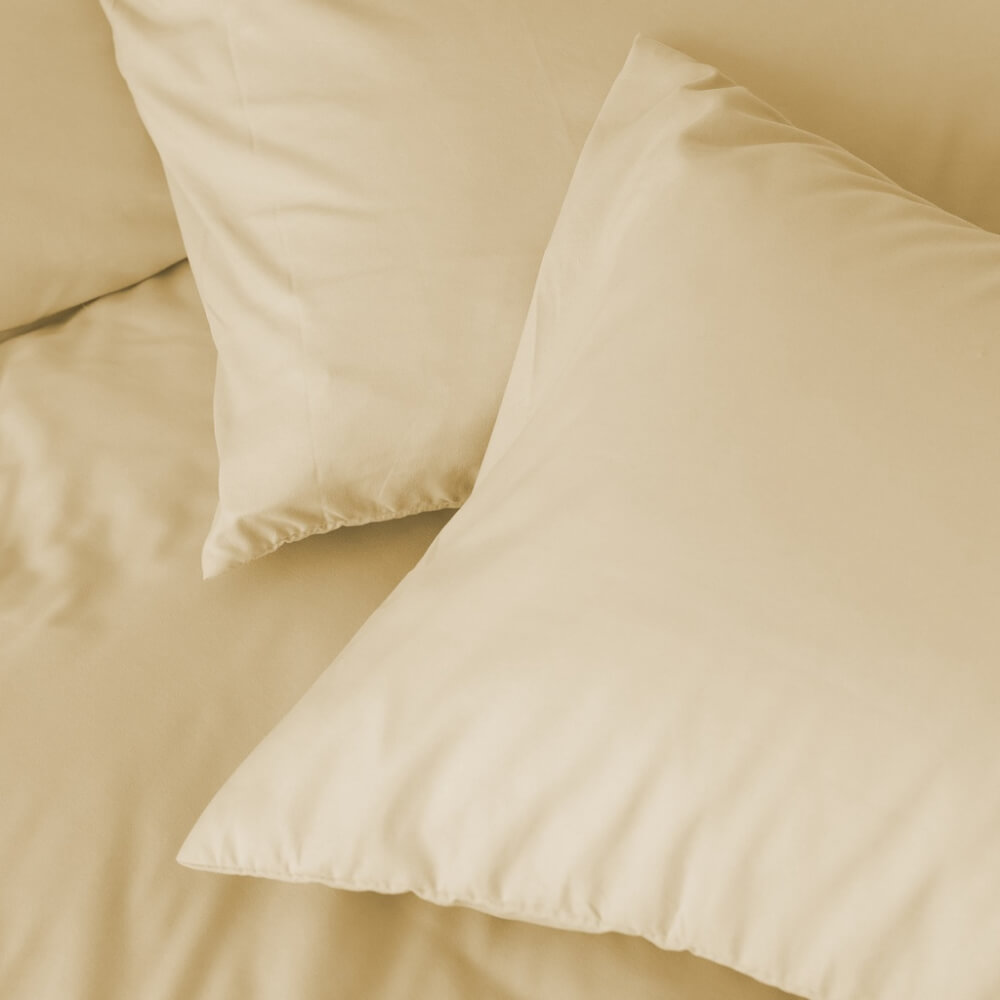 ชุดผ้าปูผ้านวม 5 ฟุต DARLING MATTRESS รุ่นสีพื้น สีแซนด์