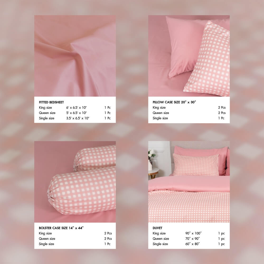 ชุดผ้าปูผ้านวม 3.5 ฟุต DARLING MATTRESS รุ่น2 สี 2 สไตล์ ลายแคนดี้
