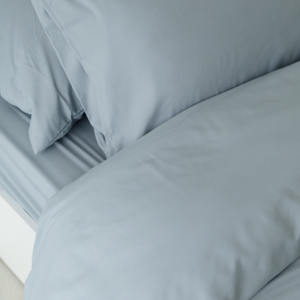 ชุดผ้าปูผ้านวม 3.5 ฟุต DARLING MATTRESS รุ่นสีพื้น สีเพิร์ลบลู