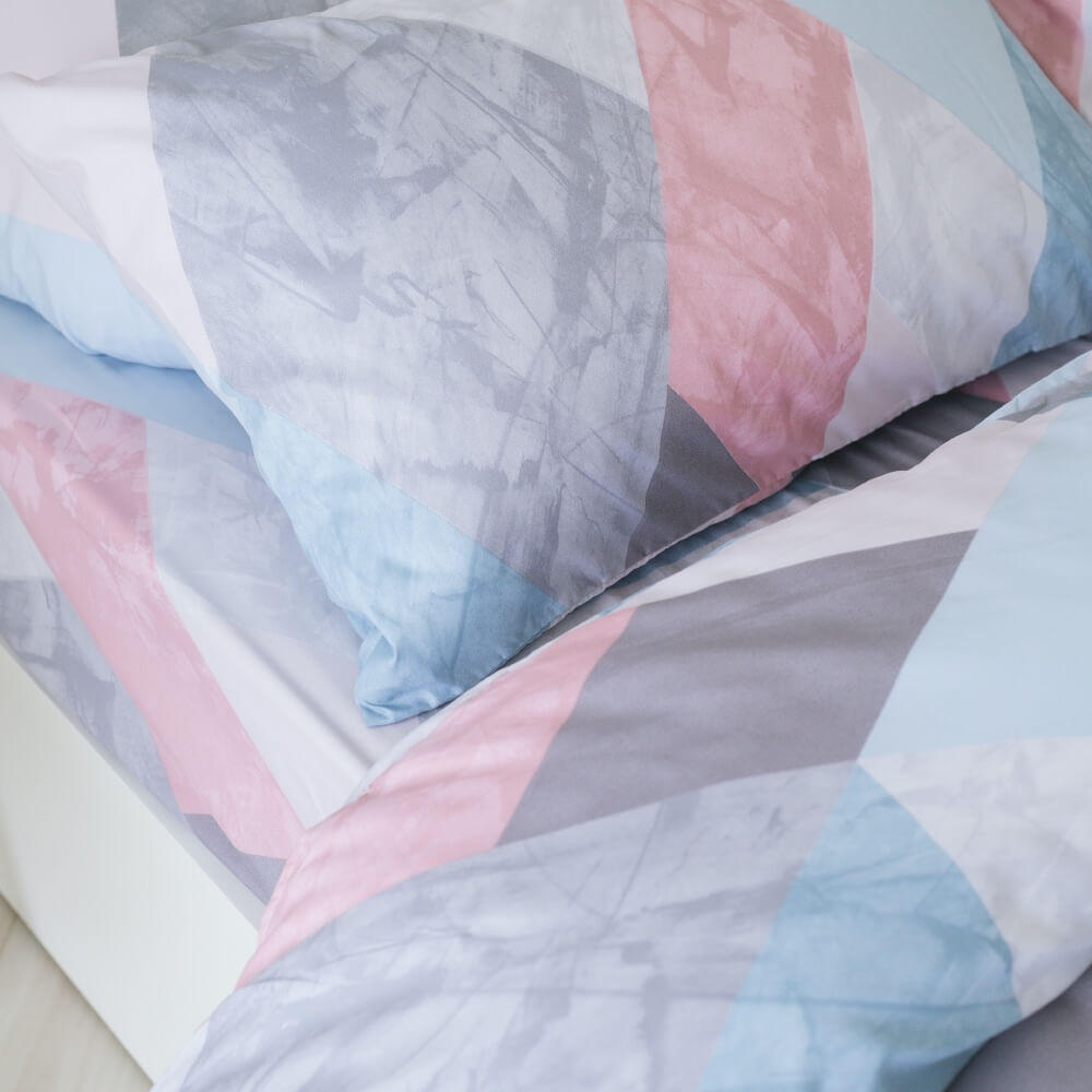 ชุดผ้าปูผ้านวม 3.5 ฟุต DARLING MATTRESS รุ่นแอบสแตรกต์ ลายมาร์เบิ้ล