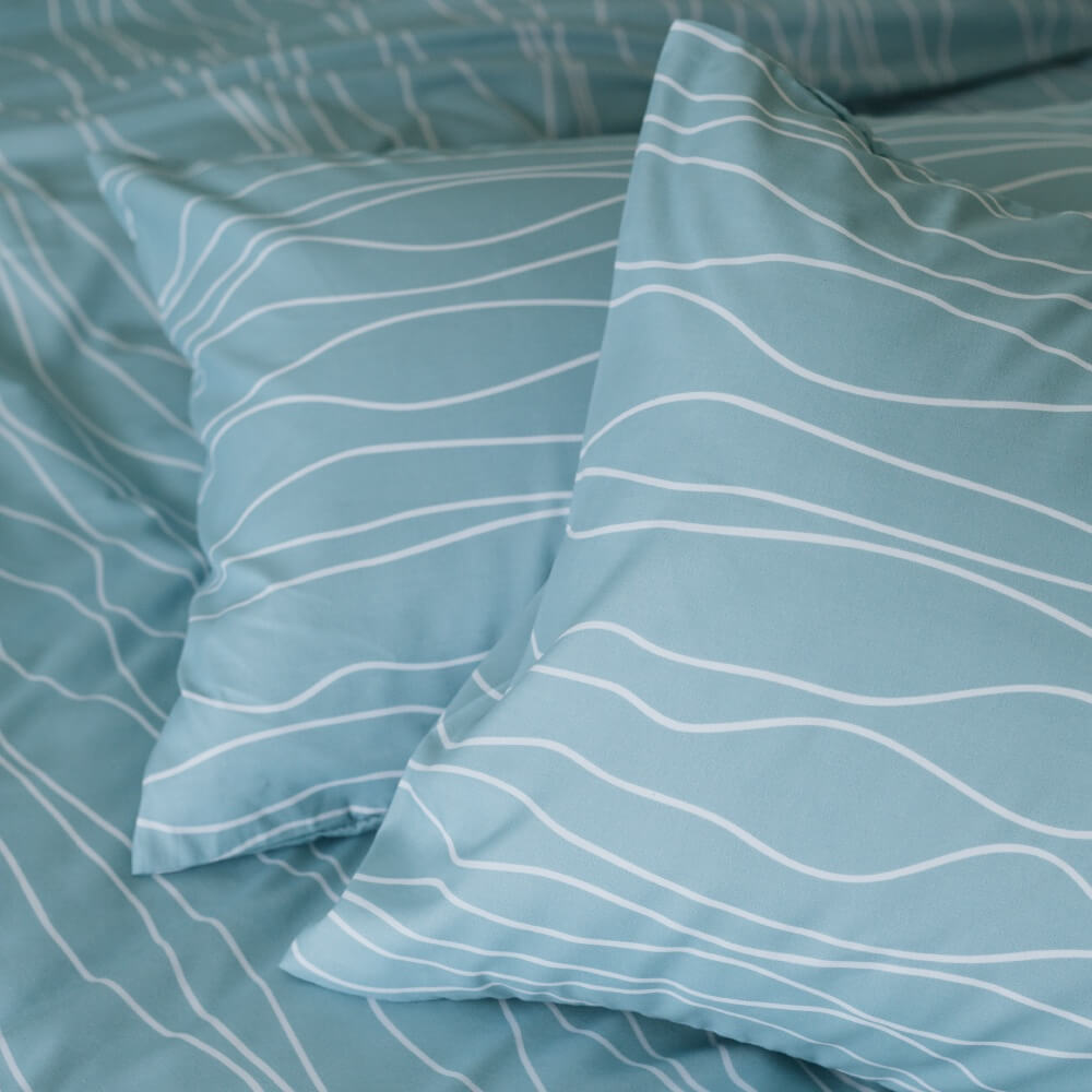 ชุดผ้าปูผ้านวม 5 ฟุต DARLING MATTRESS รุ่นแอบสแตรกต์ ลายไอวอรี่_4