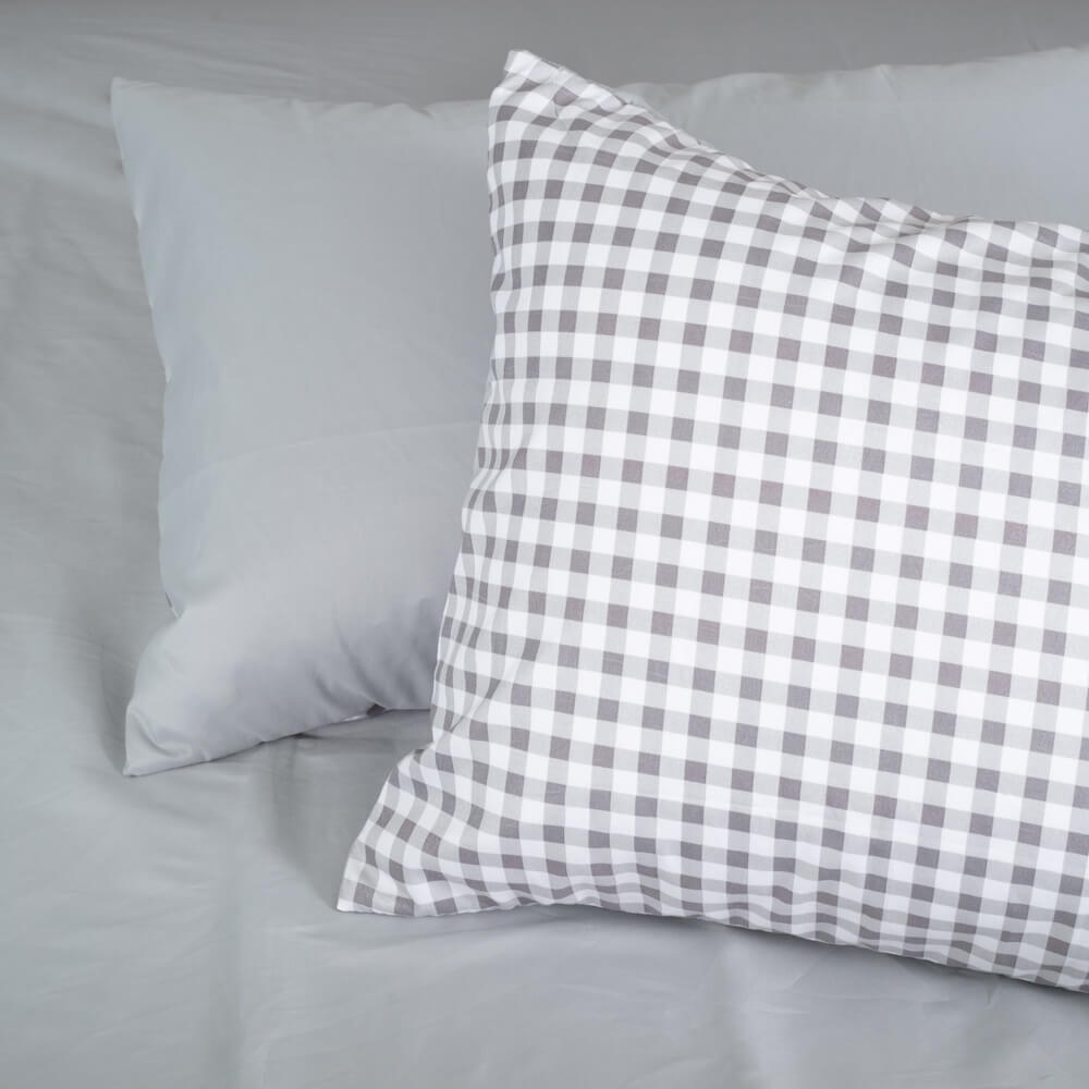ชุดผ้าปูผ้านวม 6 ฟุต DARLING MATTRESS รุ่น2 สี 2 สไตล์ ลายดับเบิ้ลเกรย์
