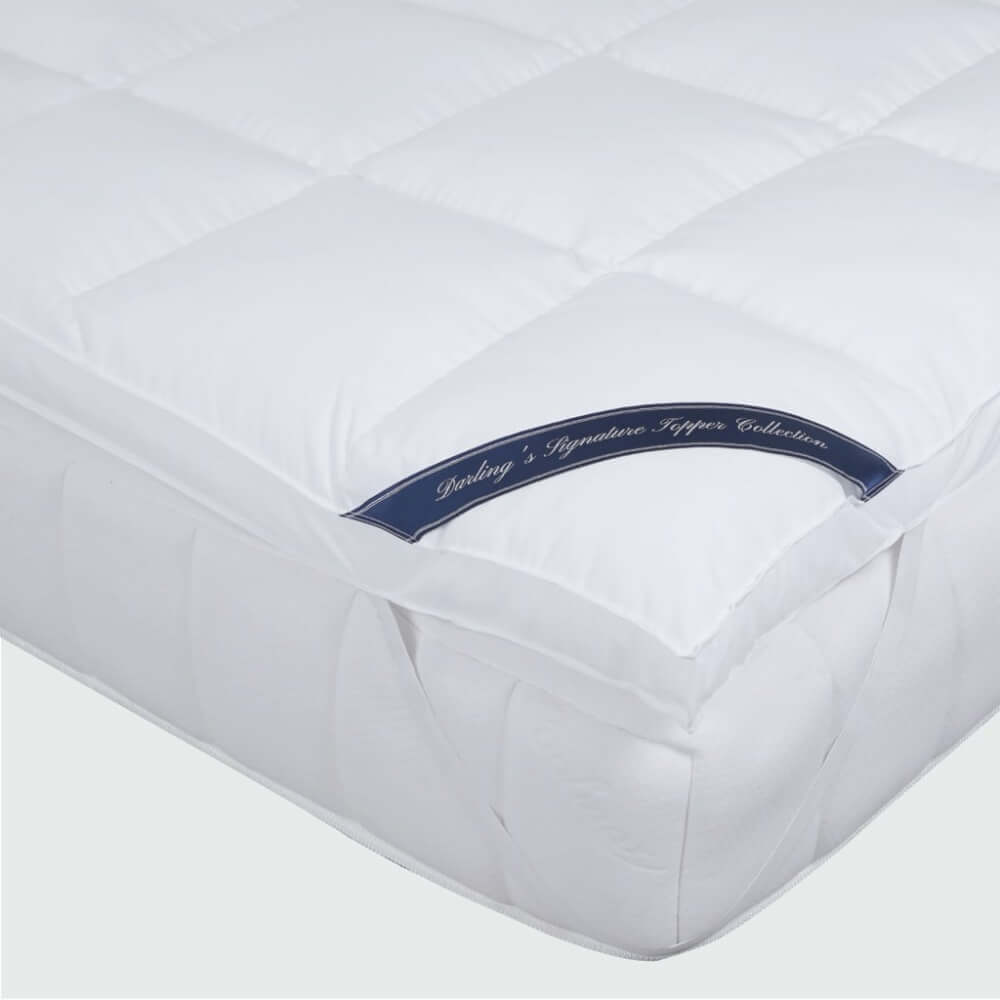 ท็อปเปอร์รองนอน 3.5 ฟุต DARLING MATTRESS รุ่นขนห่านเทียมหรือนาโนเจลรุ่นนุ่มฟู