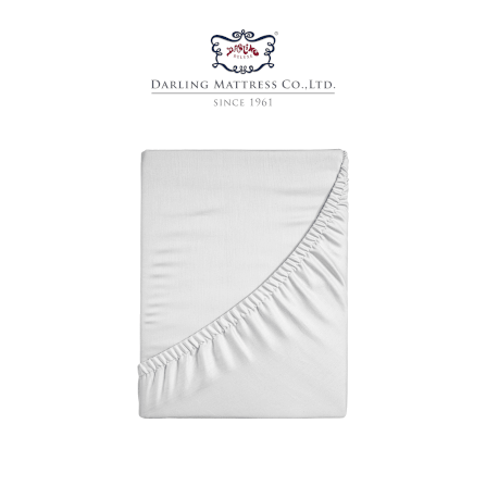 ผ้ารองกันเปื้อนกันน้ำ 5 ฟุต DARLING MATTRESS รุ่นเพลนไวท์_0