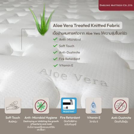 ที่นอนสปริงแบบนุ่ม 6 ฟุต DARLING MATTRESS รุ่นแบ็คแคร์ออร์โธพีดิค_1