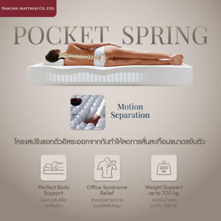 ที่นอนสปริงแบบนุ่ม 6 ฟุต DARLING MATTRESS รุ่นแกรนด์เฮอร์ริเทจ_2