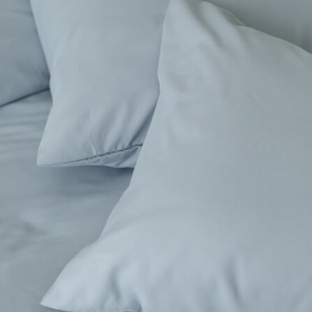 ชุดผ้าปูผ้านวม 6 ฟุต DARLING MATTRESS รุ่นสีพื้น สีเพิร์ลบลู_3