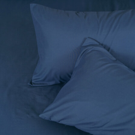 ชุดผ้าปูผ้านวม 3.5 ฟุต DARLING MATTRESS รุ่นสีพื้น สีมิดไนท์_3
