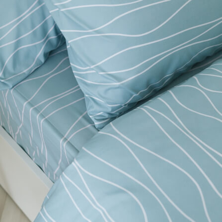 ชุดผ้าปูผ้านวม 3.5 ฟุต DARLING MATTRESS รุ่นแอบสแตรกต์ ลายไอวอรี่_3