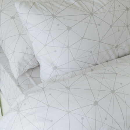 ชุดผ้าปูผ้านวม 5 ฟุต DARLING MATTRESS รุ่นแอบสแตรกต์ ลายไดมอนด์_3