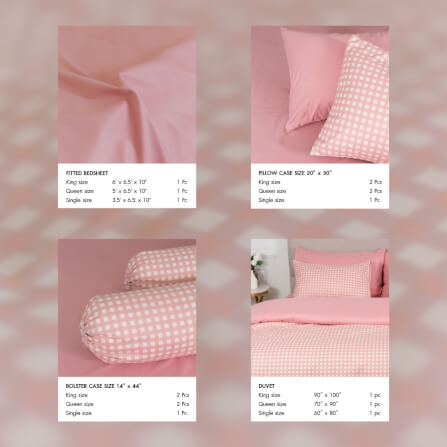 ชุดผ้าปูผ้านวม 3.5 ฟุต DARLING MATTRESS รุ่น2 สี 2 สไตล์ ลายแคนดี้_3