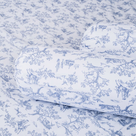 ชุดผ้าปูผ้านวม 6 ฟุต DARLING MATTRESS รุ่นลายดอกไม้ ลายวิคทอเรีย_4