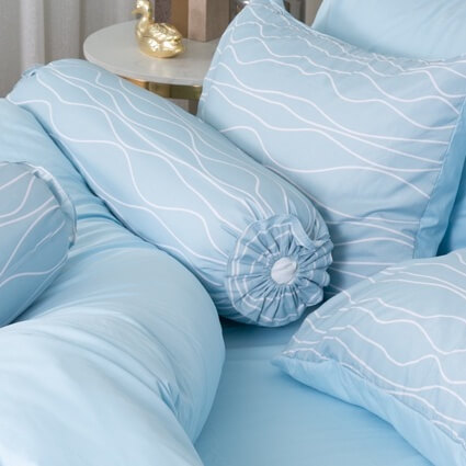 ชุดผ้าปูผ้านวม 3.5 ฟุต DARLING MATTRESS รุ่น2 สี 2 สไตล์ ลายริวารี่_4