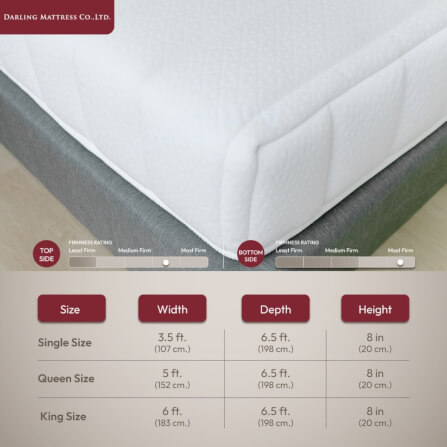 ที่นอนสปริงแบบนุ่ม 6 ฟุต DARLING MATTRESS รุ่นพาราพีดิก_5
