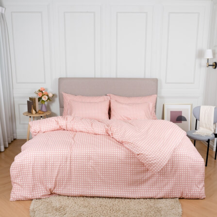 ชุดผ้าปูผ้านวม 3.5 ฟุต DARLING MATTRESS รุ่นมินิมอล ลายสวีทพาย_4