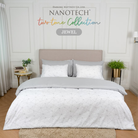 ชุดผ้าปูผ้านวม 3.5 ฟุต DARLING MATTRESS รุ่น2 สี 2 สไตล์ ลายจีเวล_8