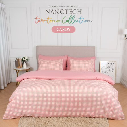 ชุดผ้าปูผ้านวม 3.5 ฟุต DARLING MATTRESS รุ่น2 สี 2 สไตล์ ลายแคนดี้_9