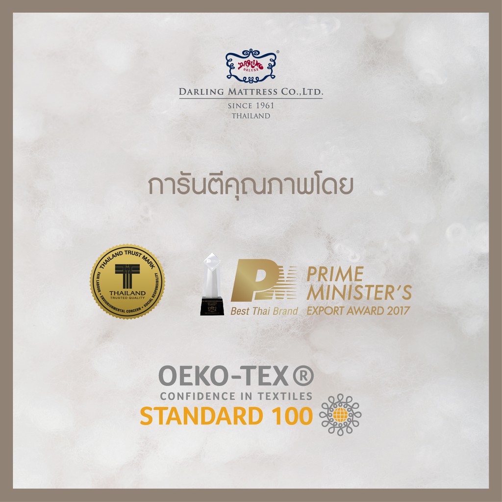 หมอนหนุน DARLING MATTRESS รุ่นใยบอลเคลือบซิลิโคนดรีมไทม์ รุ่นนุ่มแน่น แพ็คคู่_6