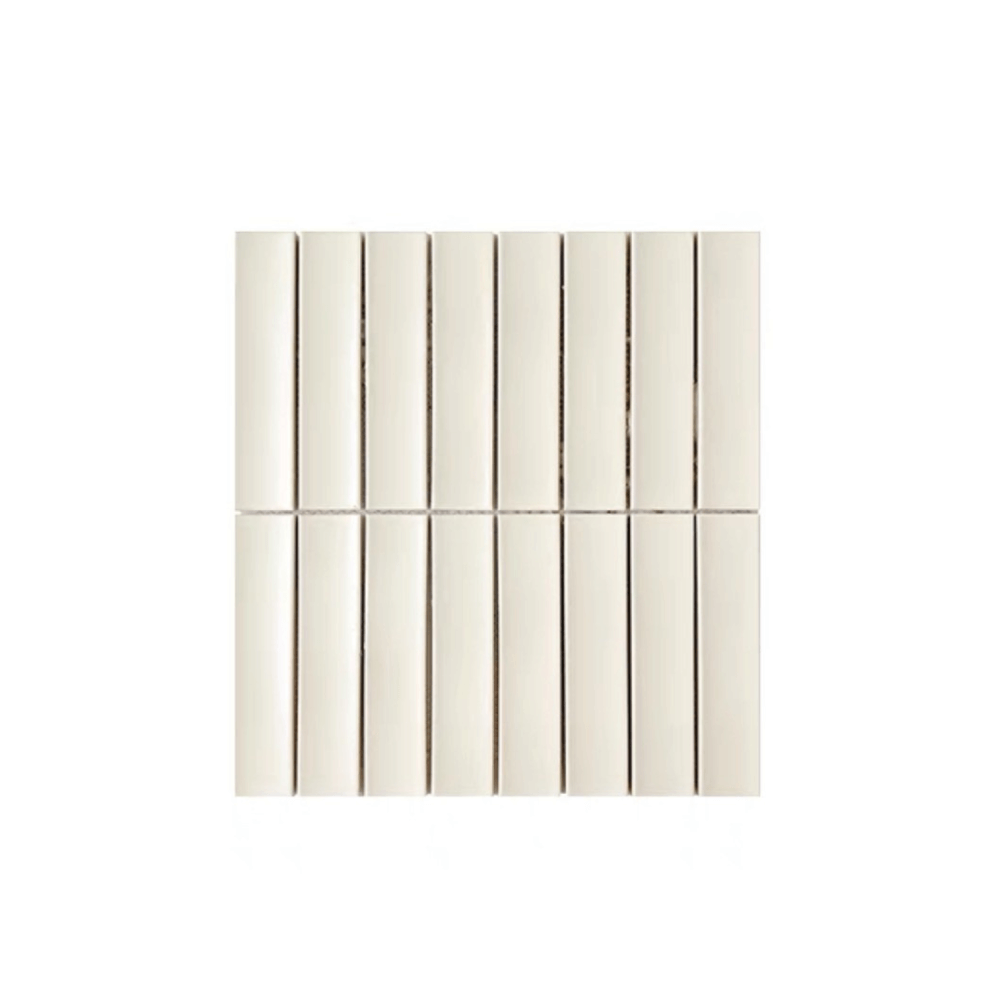 โมเสค TIMELESS TILES รุ่น TIPZY 27.5X29.6 ซม. สีเบจ ผิวด้าน กระเบื้องผนัง
