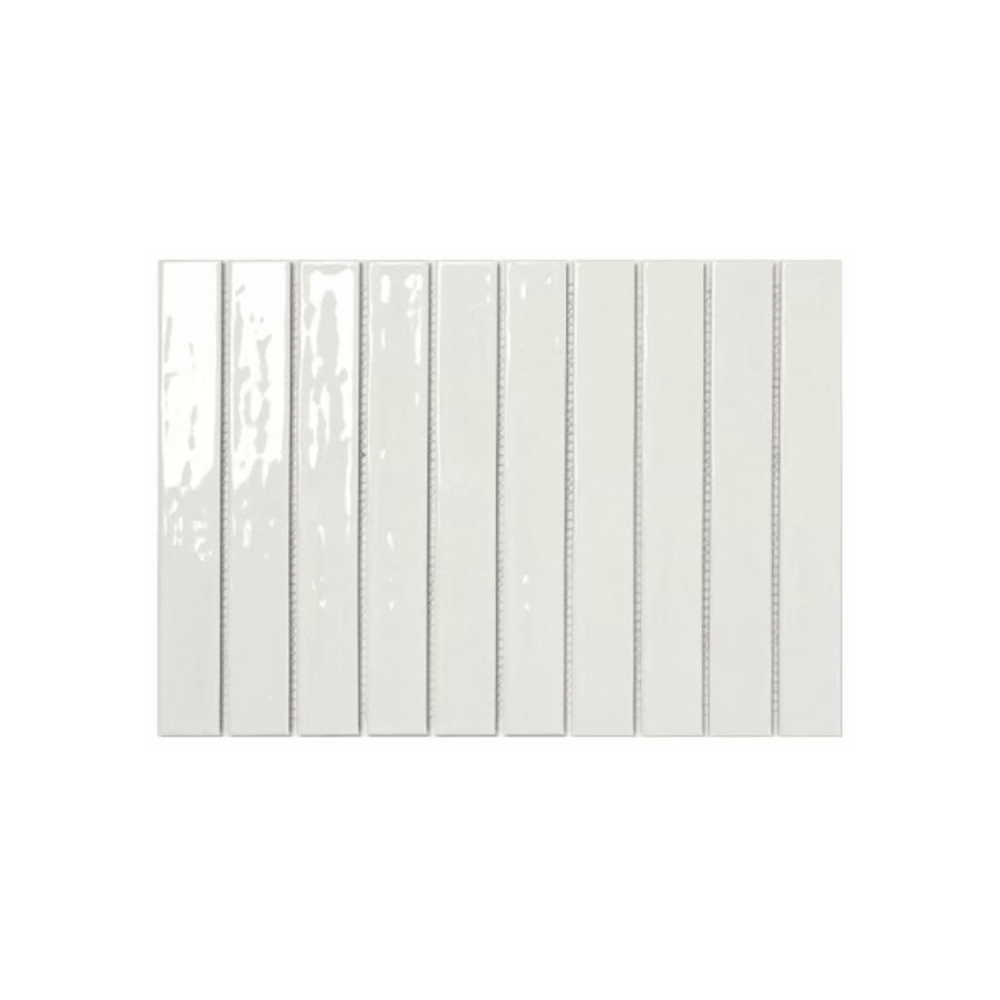 โมเสค TIMELESS TILES รุ่น PAINTIO 31 X 21.4 ซม. สีขาว ผิวเงา_0