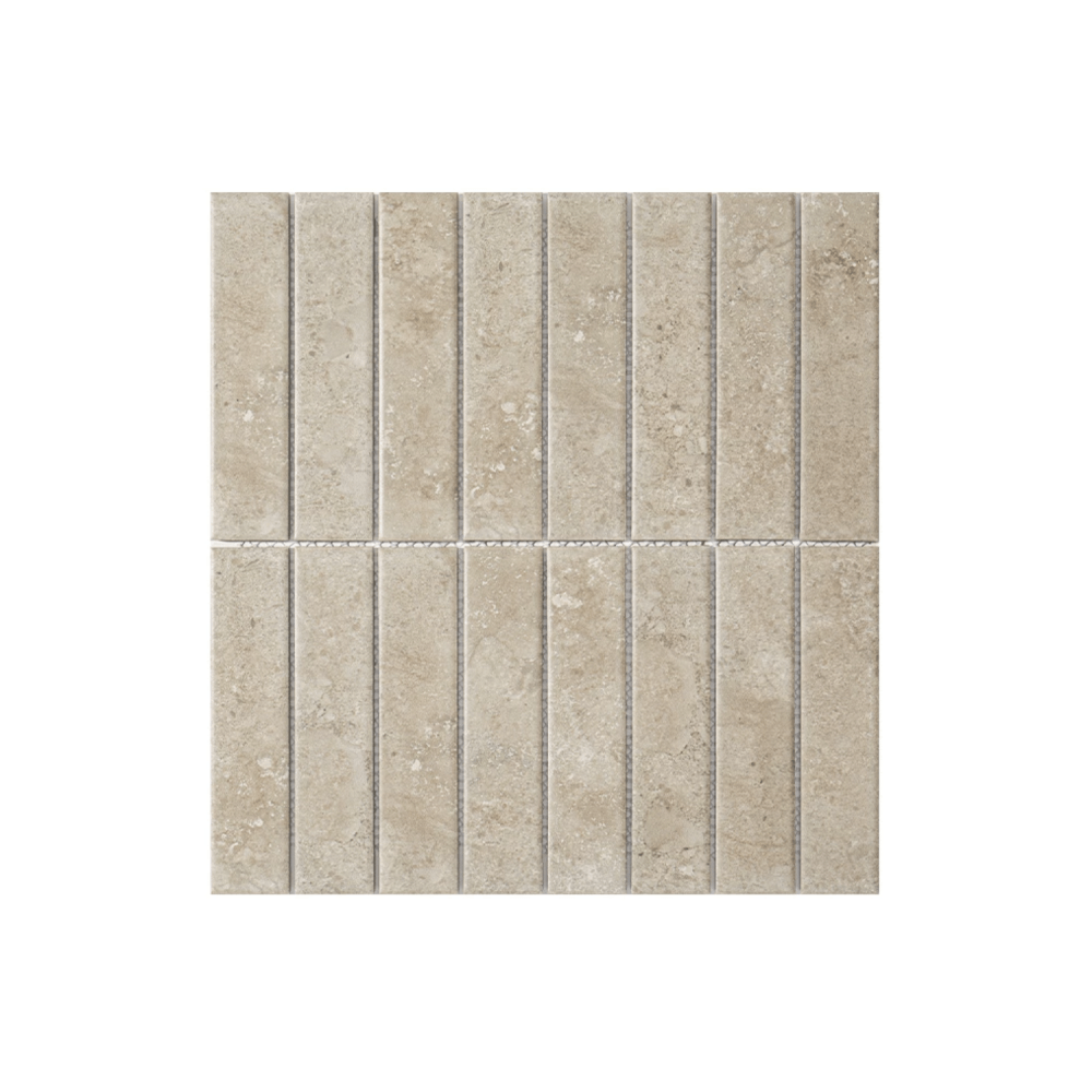 โมเสคเซรามิค TIMELESS TILES รุ่น RAWRY 28.4X29.6 ซม. สีเบจ PERFECT BEIGE สไตล์ลอฟต์